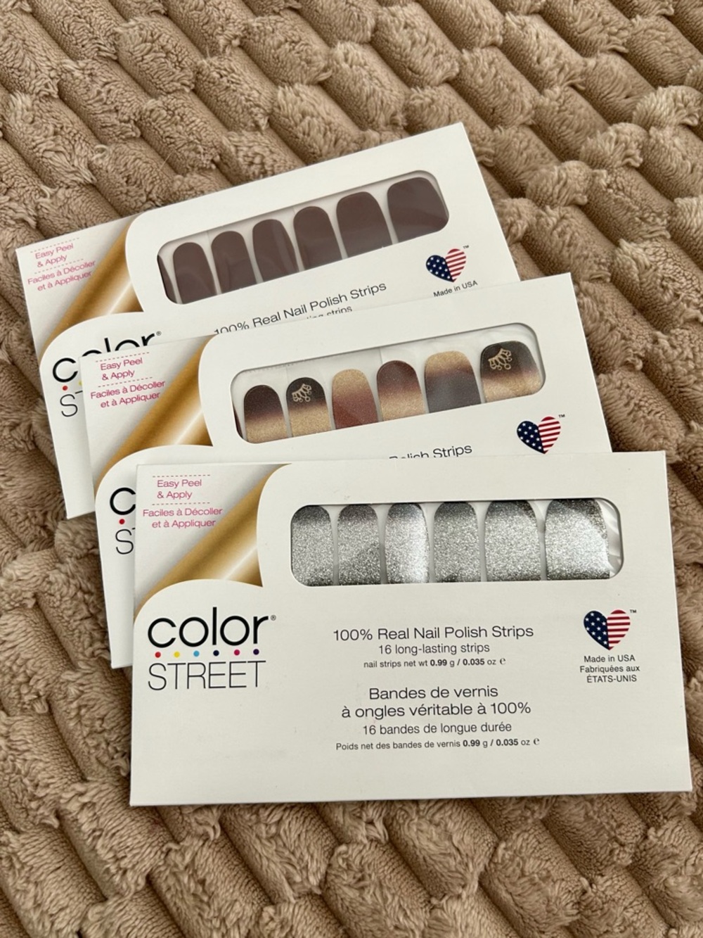 Color Street 3 Pack Nail Strips